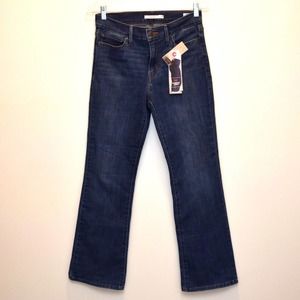 Levi's Jeans Slimming Boot Cut Denim Blue Size 29 (8) Mid Rise Medium Wash NWT